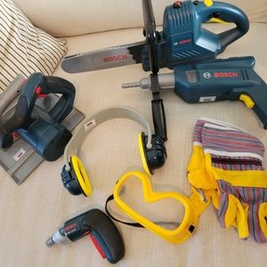 Kids play tool set BOSCH 7 pieces